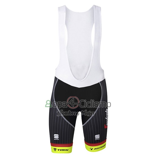 Trek Segafrojoo Ropa Ciclismo Culotte Corto 2017 Mangas Cortas Verde y Negro